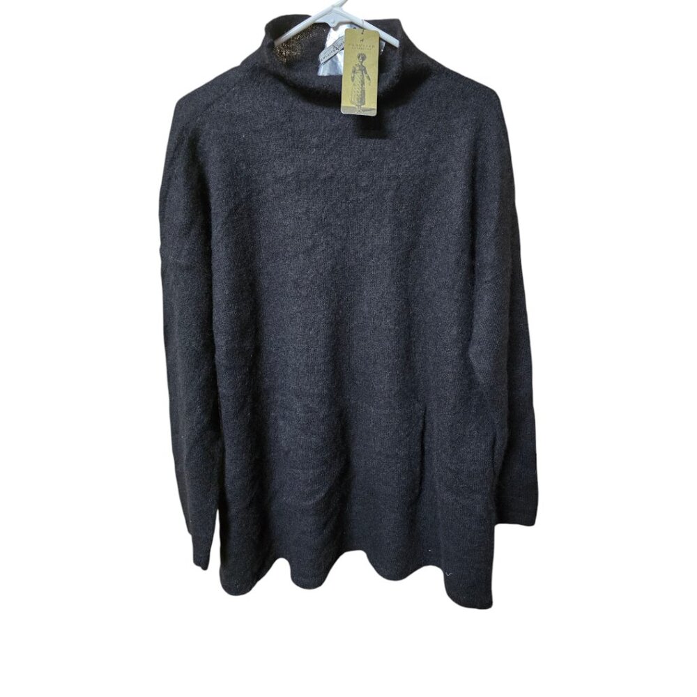 NWT Ladies Peruvian Connection Black Balie Tunic
